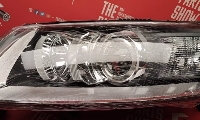 Новое видео! Audi A6 2004 - 2008 - Блок-фара головного света с линзой под ксенон от DEPO. Когда фара уже мутная.